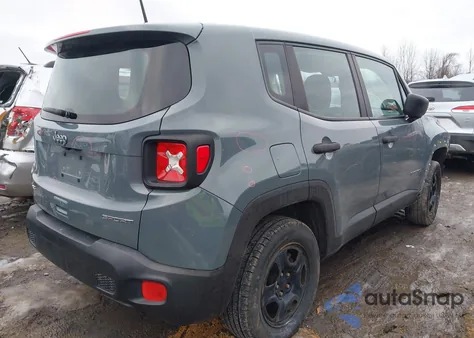 2018 Jeep Renegade Sport 4X4 из США, поврежденный, VIN ZACCJBAB1JPH07450
